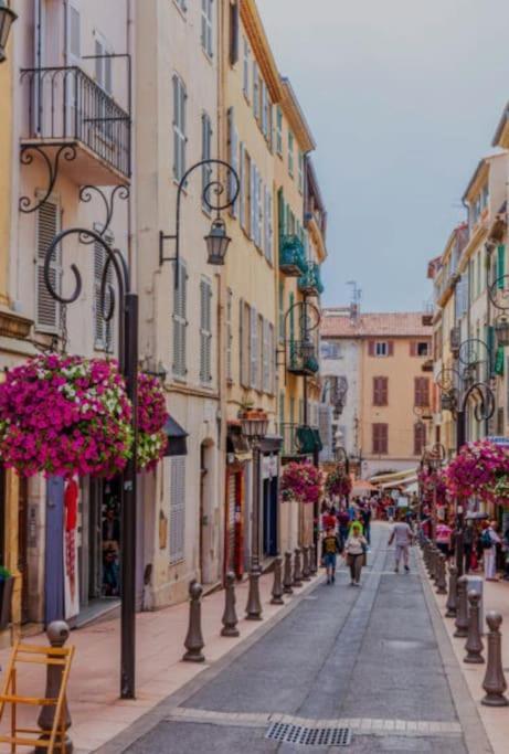 Charmant Studio Renove A Antibes, Plage A 10 Min A Pied Eksteriør billede